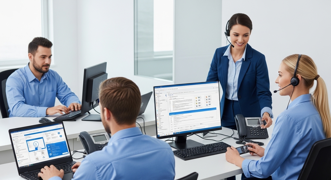 IT-Service und Support Team in Leipzig
