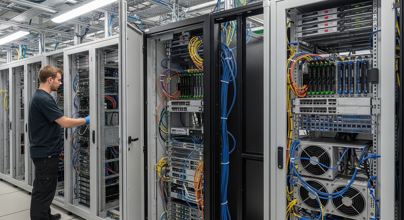 Moderne Serverlösungen und Server Racks in Leipzig
