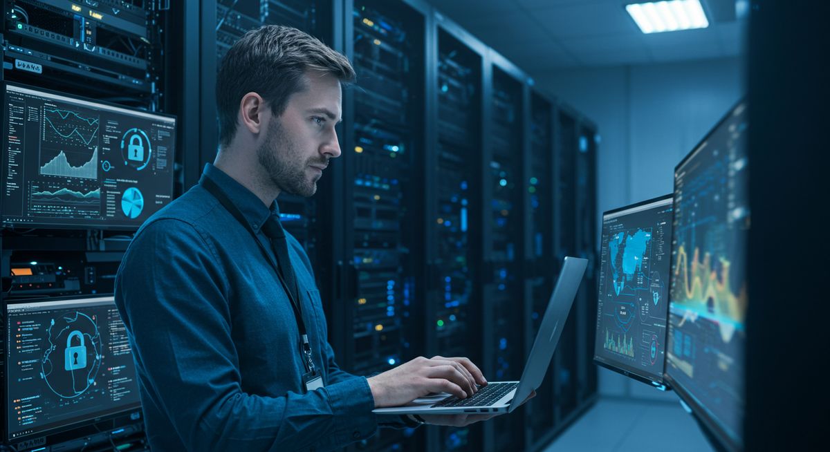 Das Expertenteam von UKNS bei der IT-Analyse und Datenrettung in Leipzig