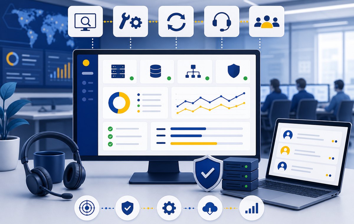 Visuelle Übersicht zu Patch-Management Leipzig
