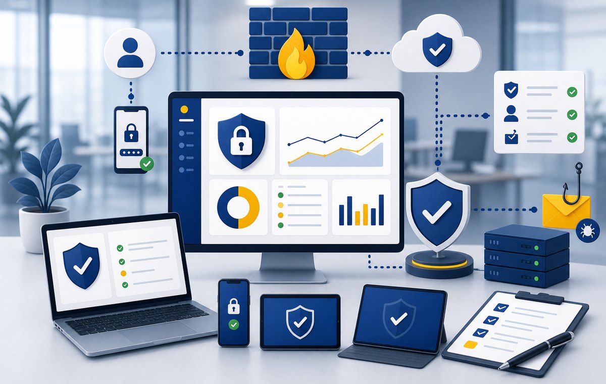Visuelle Übersicht zu Phishing Simulation Leipzig