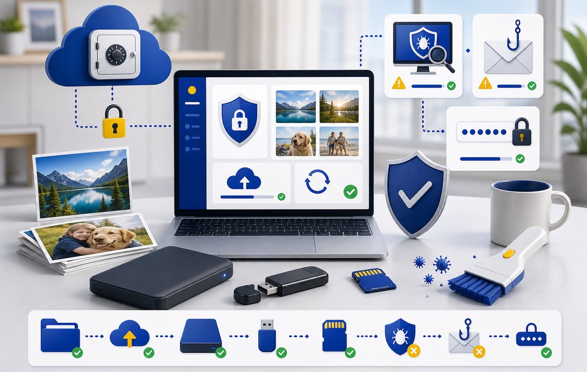 Visuelle Übersicht zu Malware Entfernung Leipzig
