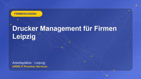 Drucker Management für Firmen Leipzig