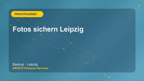 Fotos sichern Leipzig