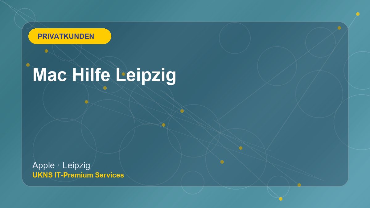 Mac Hilfe Leipzig bei UKNS in Leipzig