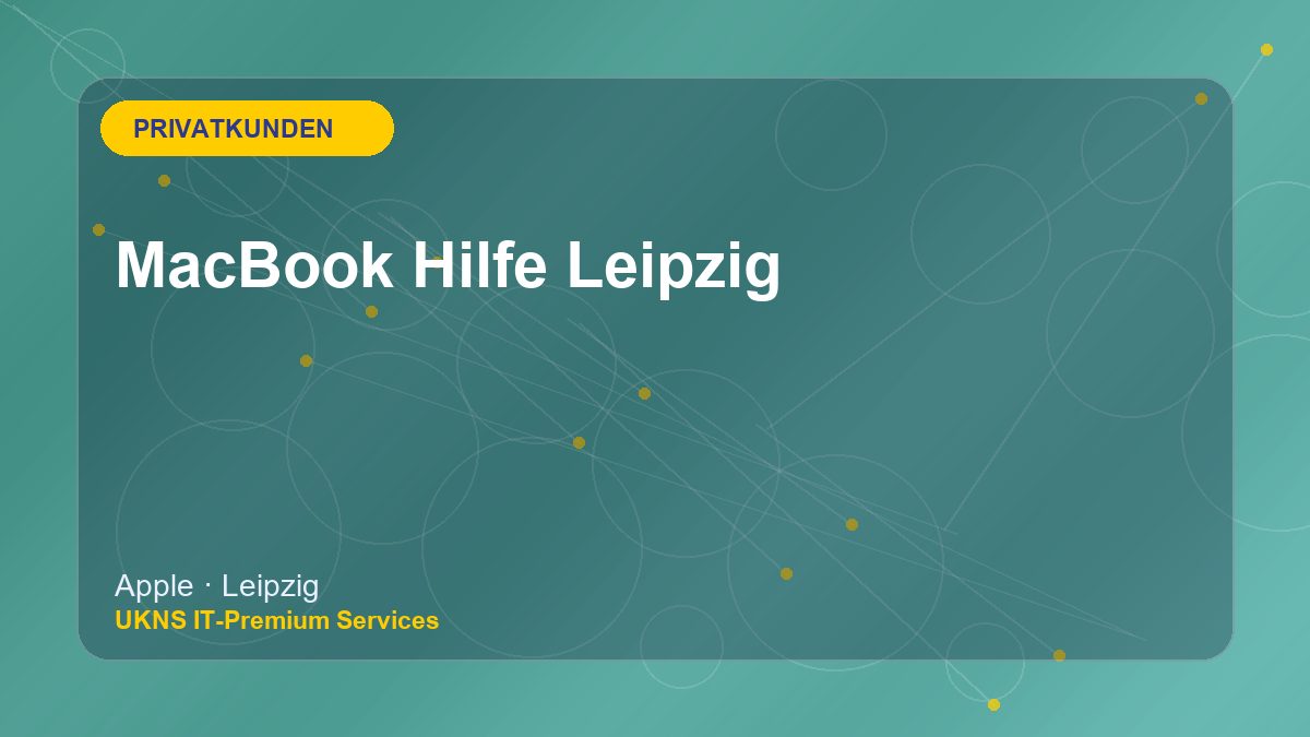 MacBook Hilfe Leipzig bei UKNS in Leipzig