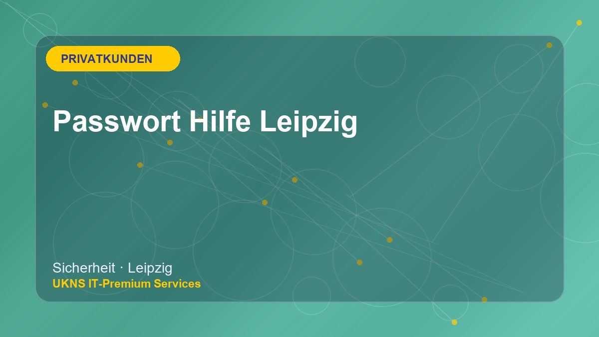 Passwort Hilfe Leipzig bei UKNS in Leipzig