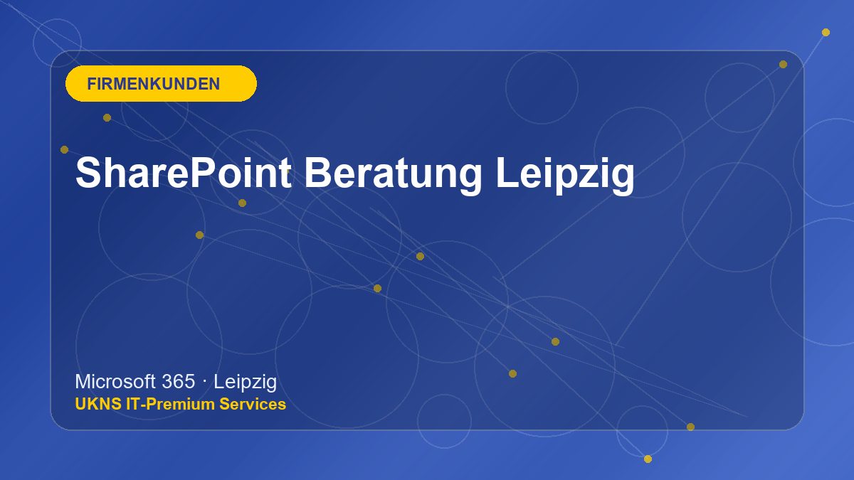 SharePoint Beratung Leipzig bei UKNS in Leipzig