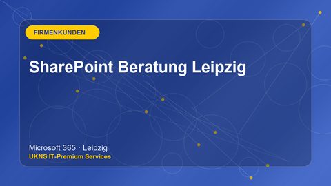 SharePoint Beratung Leipzig