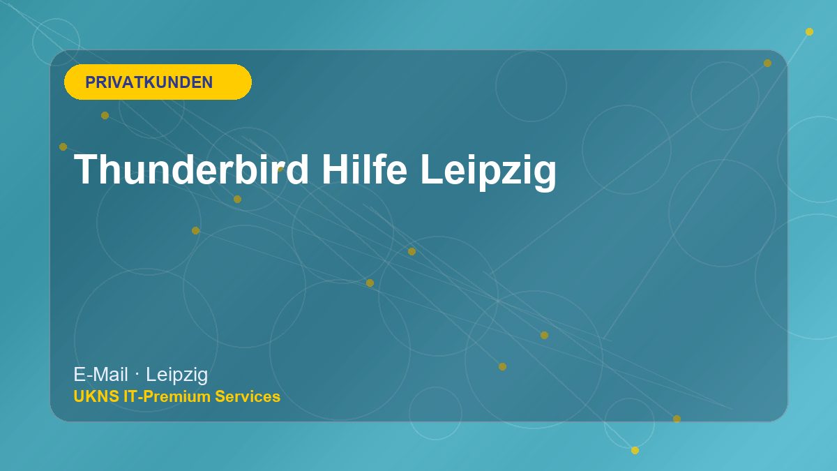 Thunderbird Hilfe Leipzig bei UKNS in Leipzig