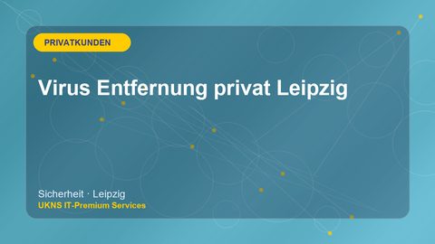 Virus Entfernung privat Leipzig
