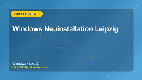 Windows Neuinstallation Leipzig