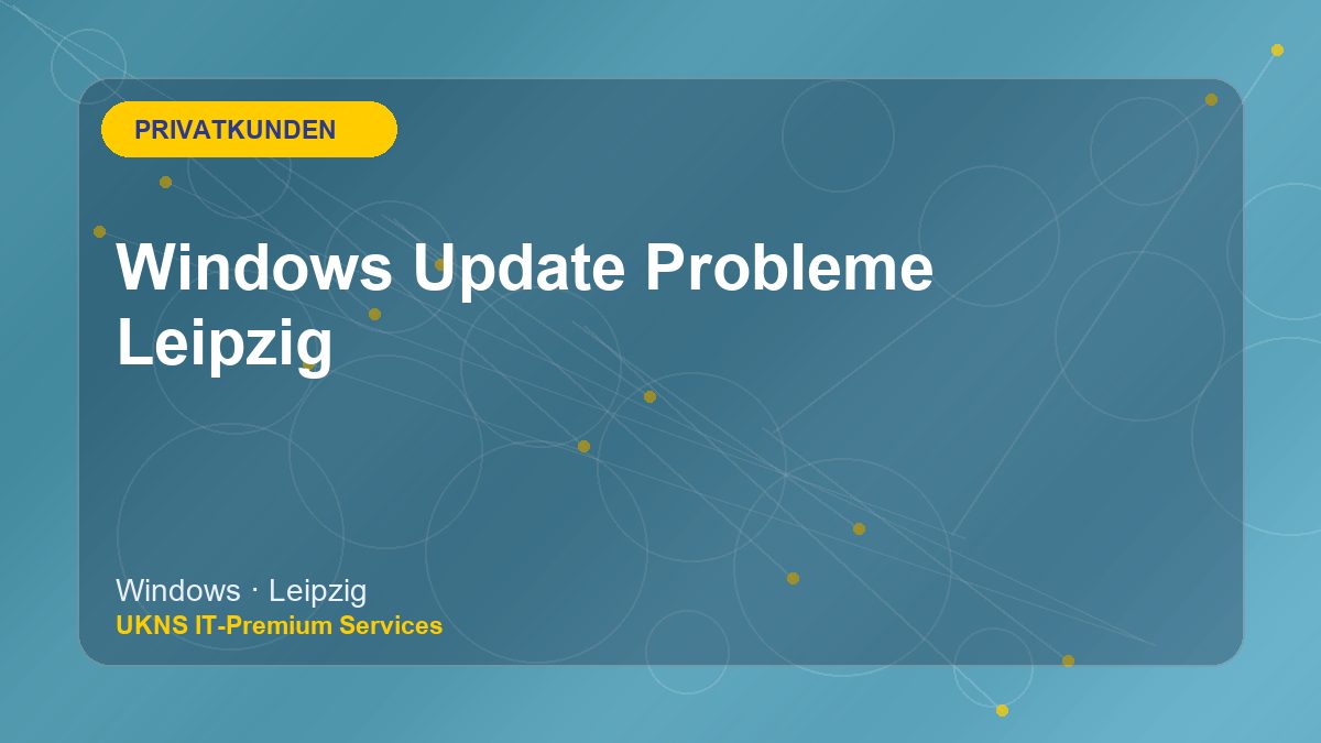 Windows Update Probleme Leipzig bei UKNS in Leipzig