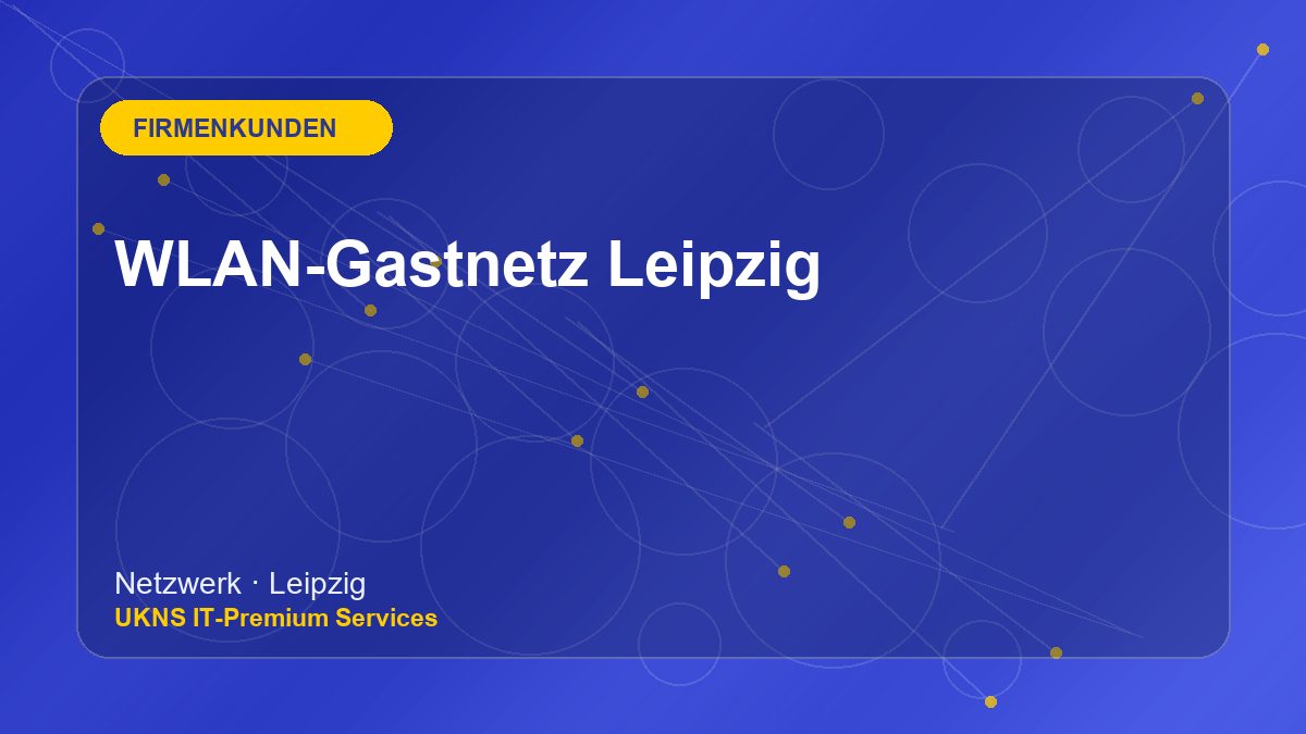 WLAN-Gastnetz Leipzig bei UKNS in Leipzig
