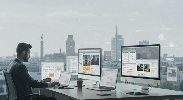 Ein Tacho-Symbol zeigt auf maximale Geschwindigkeit und Performance
